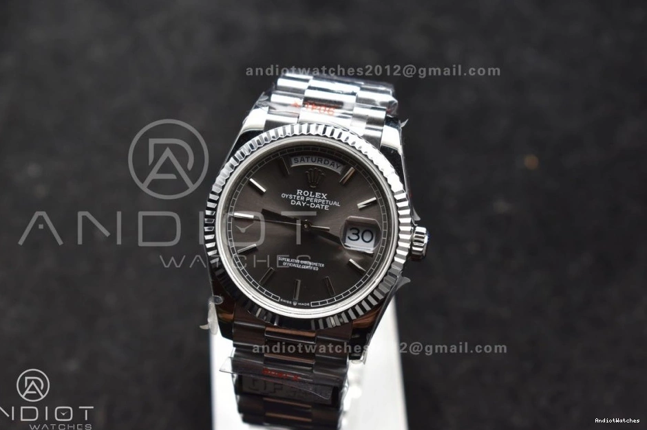 (Gain Bracelet vr3255 Grey Weight) SS V5 QF President 36 683 DailyWear Steel on Edition 904L Best Dial DayDate 0715